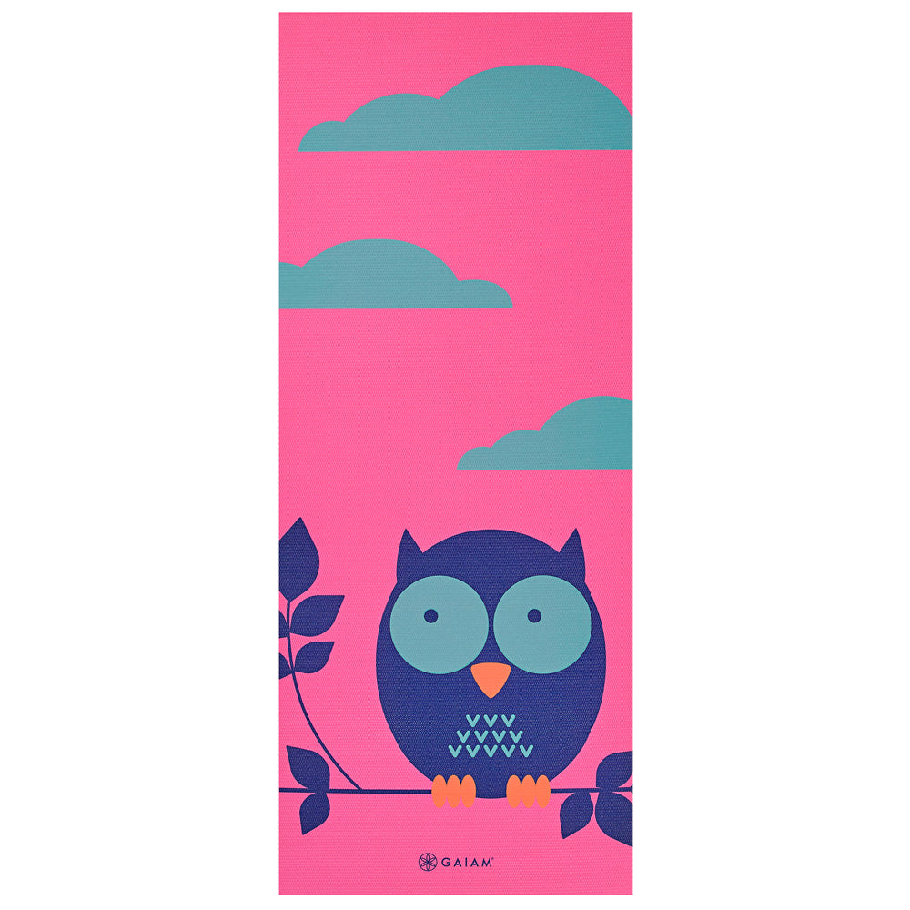 Gaiam Kids Yoga Mat Exercise Mat, Yoga for Kids with Fun Prints - Playtime  for B