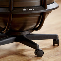 Ultimate Balance Ball Chair wheel close up