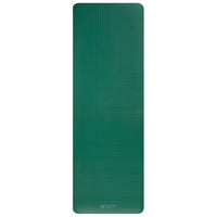 Gaiam Essentials Fitness Mat & Sling (10mm) green flat