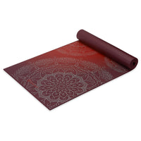 Premium Metallic Sunset Yoga Mat (6mm) - Gaiam Premium Rubber Yoga Mat