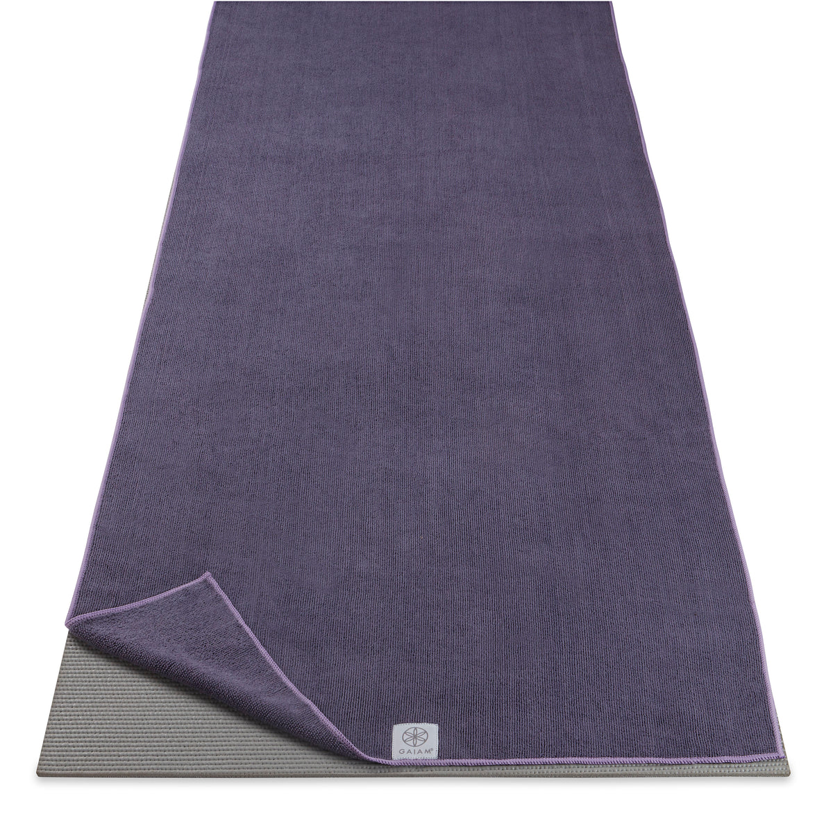 Sticky grip Yoga Towel-Best Non Slip Towel For Hot Yoga Grey W