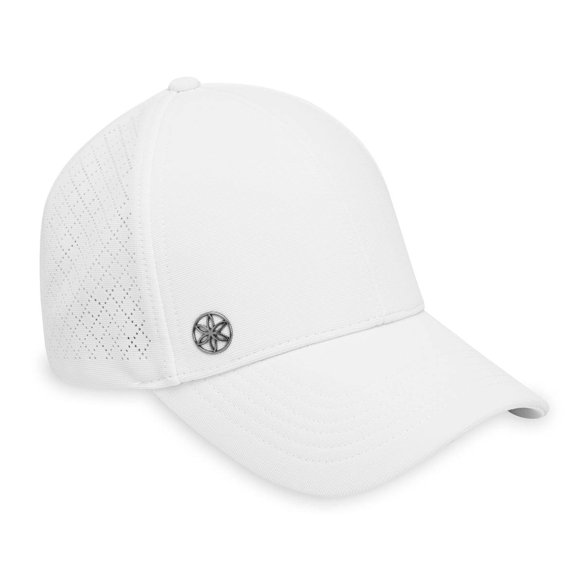 Gaiam Women's Hat-Breathable Ball Cap, Pre-Shaped Adjustable Black- Defect  Read 