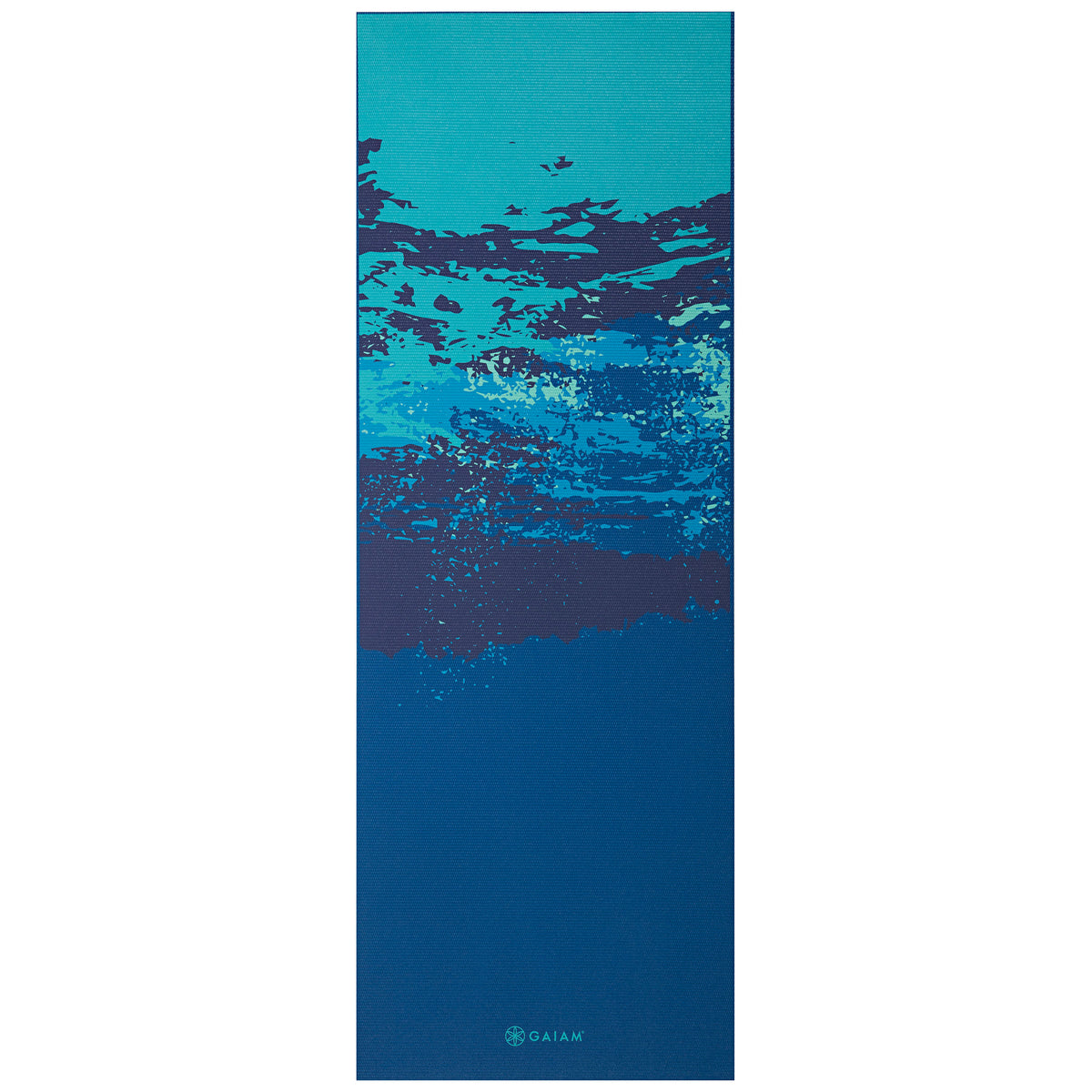 Premium Reversible Peaceful Waters Yoga Mat (6mm)