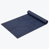 Alignment Yoga Mat (6mm) ink rolled up