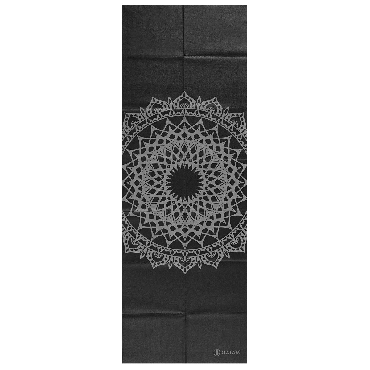 Gaiam Foldable Yoga Mat (2mm) Midnight Marrakesh flat