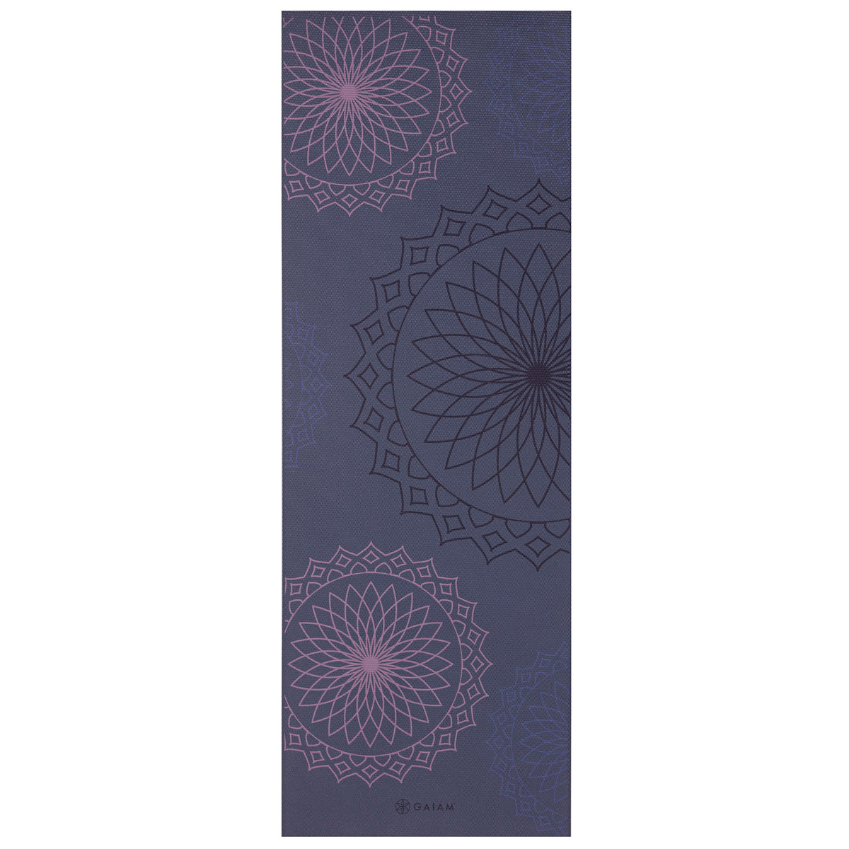 Premium Reversible Purple Illusion Yoga Mat (6mm)