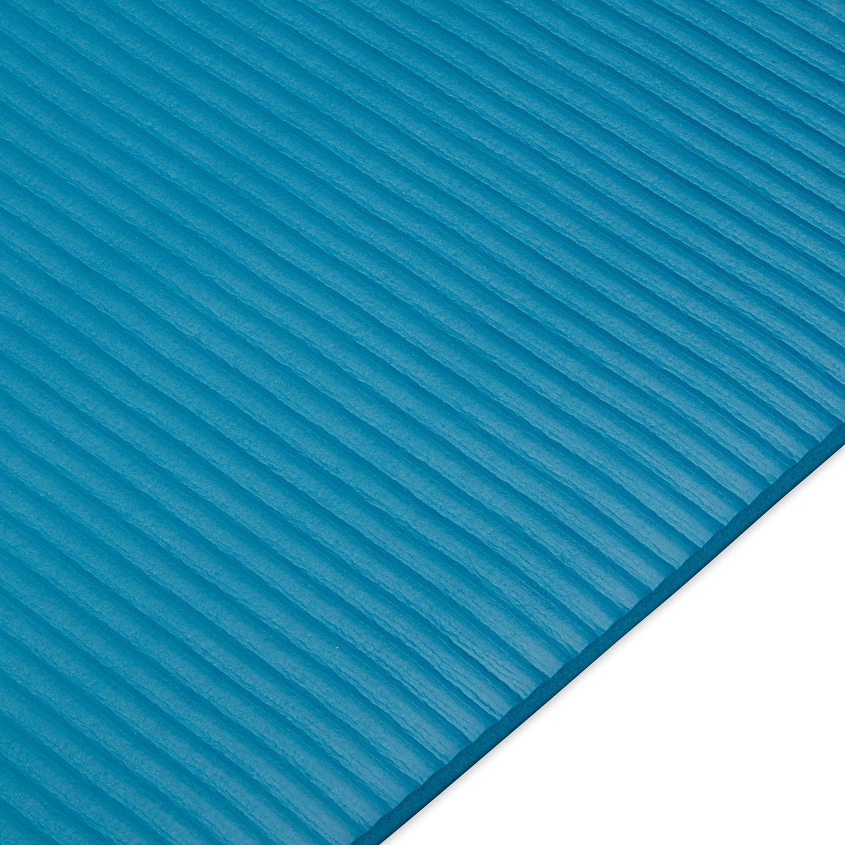 Gaiam Fitness Mat (10mm) Blue up close