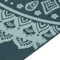 Premium Divine Journey Yoga Mat (6mm) texture closeup