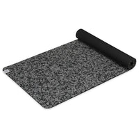 Camo Performance Yoga Mat (6mm) top rolled angle