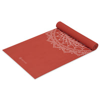 Printed Marrakesh Yoga Mat (5mm) Sunburnt angled