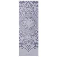Gaiam Sundial Yoga Mat (5mm) Wild Lilac flat