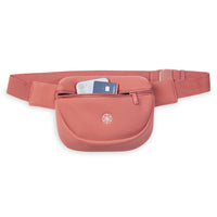 Altitude Waist Pack Very Coral back with fill
