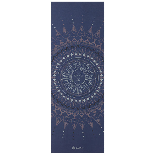 Premium Here and Now Yoga Mat (6mm) flat