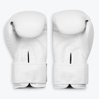 white boxing gloves front view