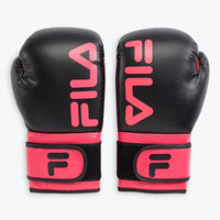 pink boxing gloves back view