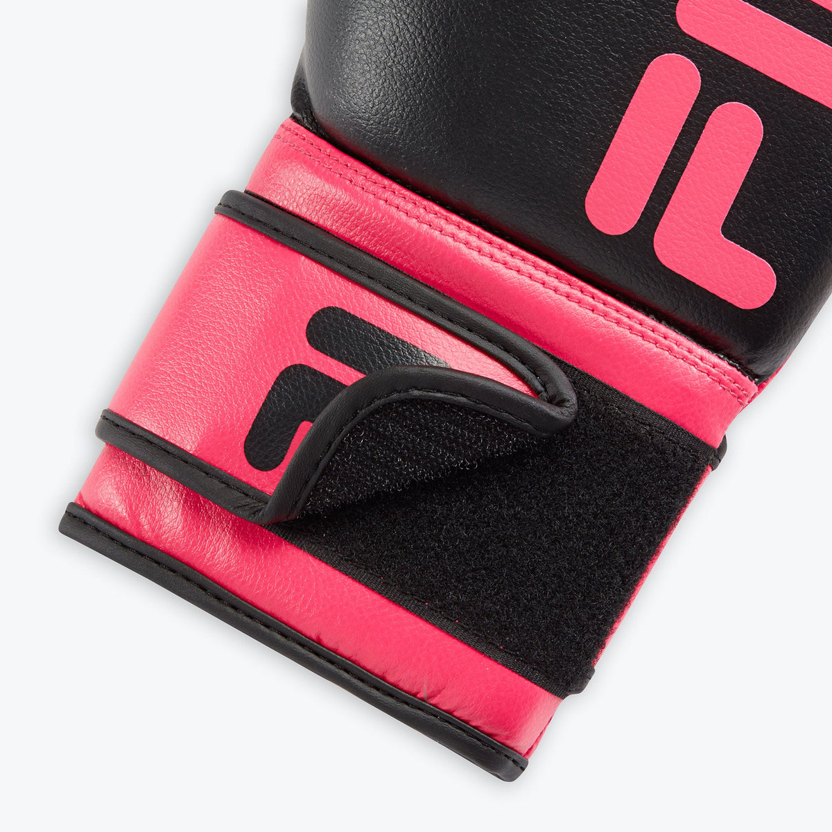 pink boxing gloves velcro closure