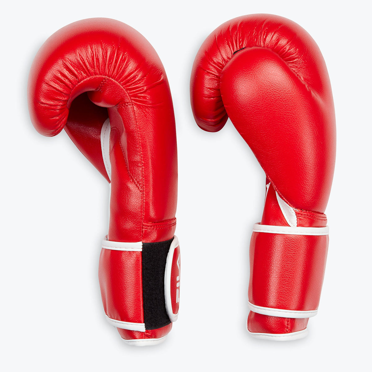 red boxing gloves side view