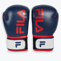 navy boxing gloves back view
