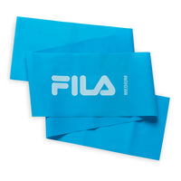 FILA Flat Resistance Bands 3-Pack medium blue