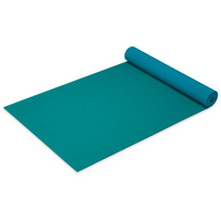  Turquoise Sea Premium 2-Color Yoga Mat side view