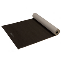 Premium 2-Color Yoga Mat side, black