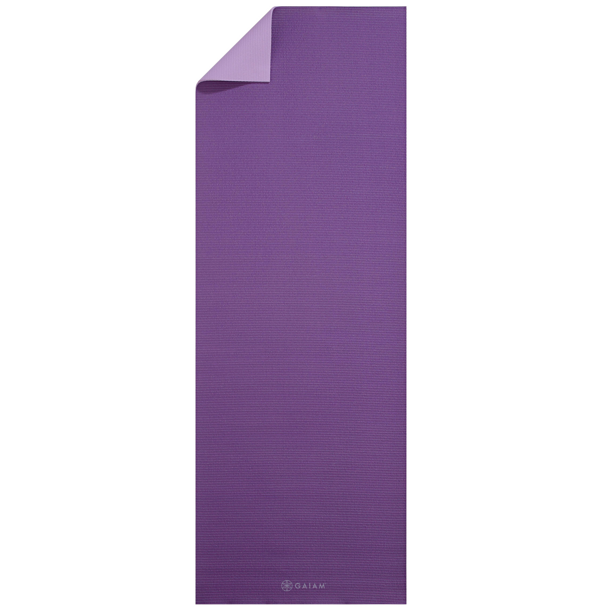Premium 2-Color Yoga Mats (6mm) purple