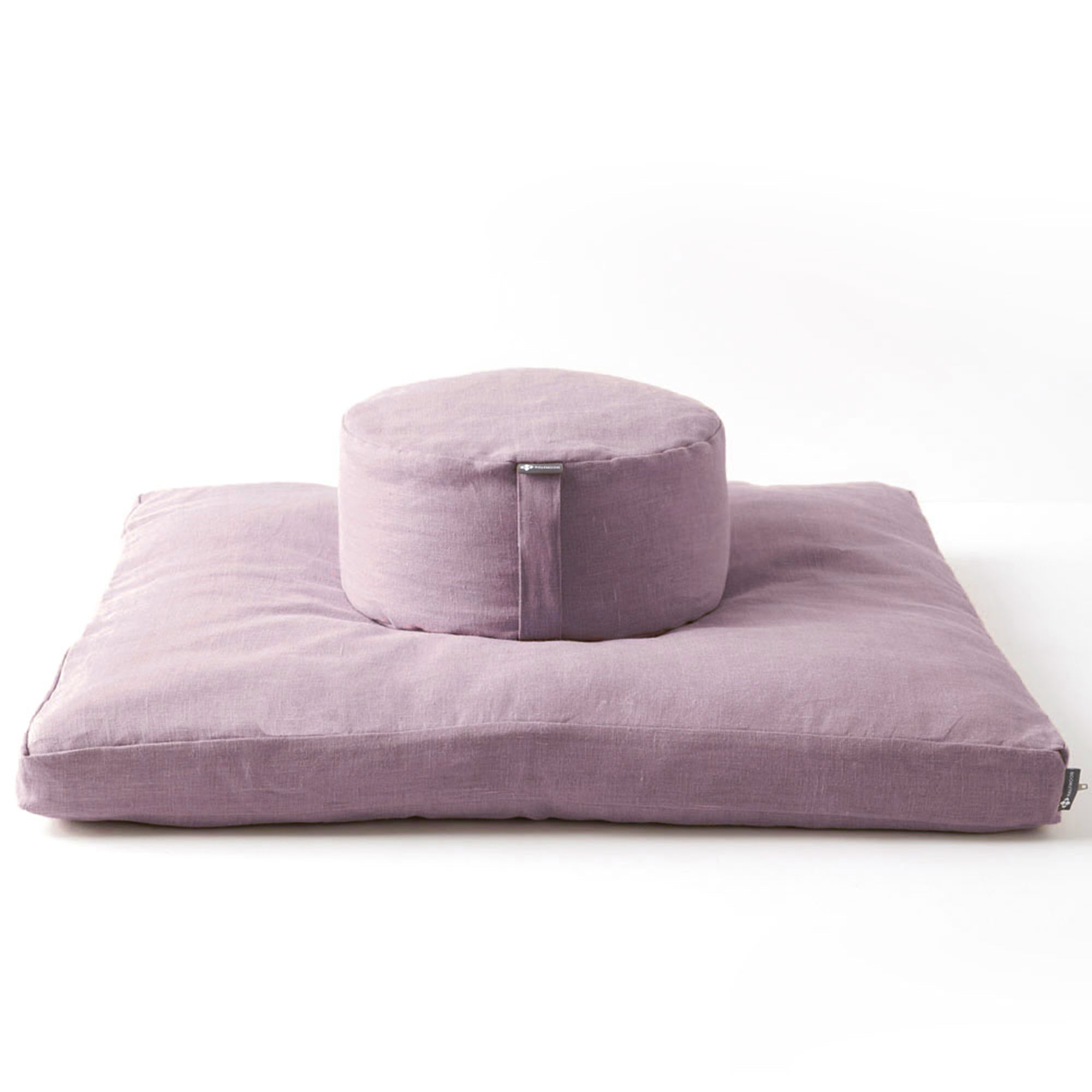 b, halfmoon Linen Mod Meditation Cushion