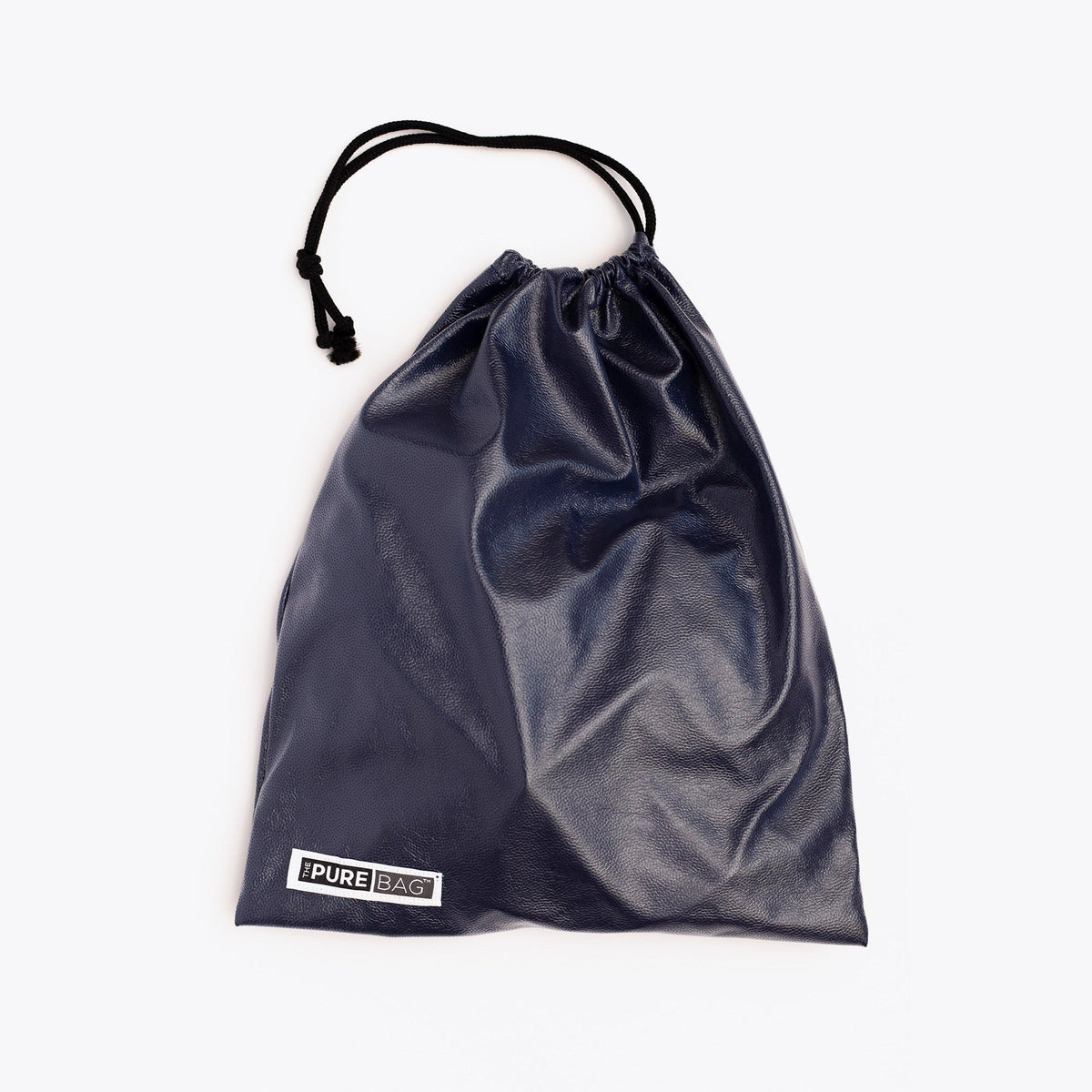Navy ThePureBag® Hypo-Microbial Cinch Bag