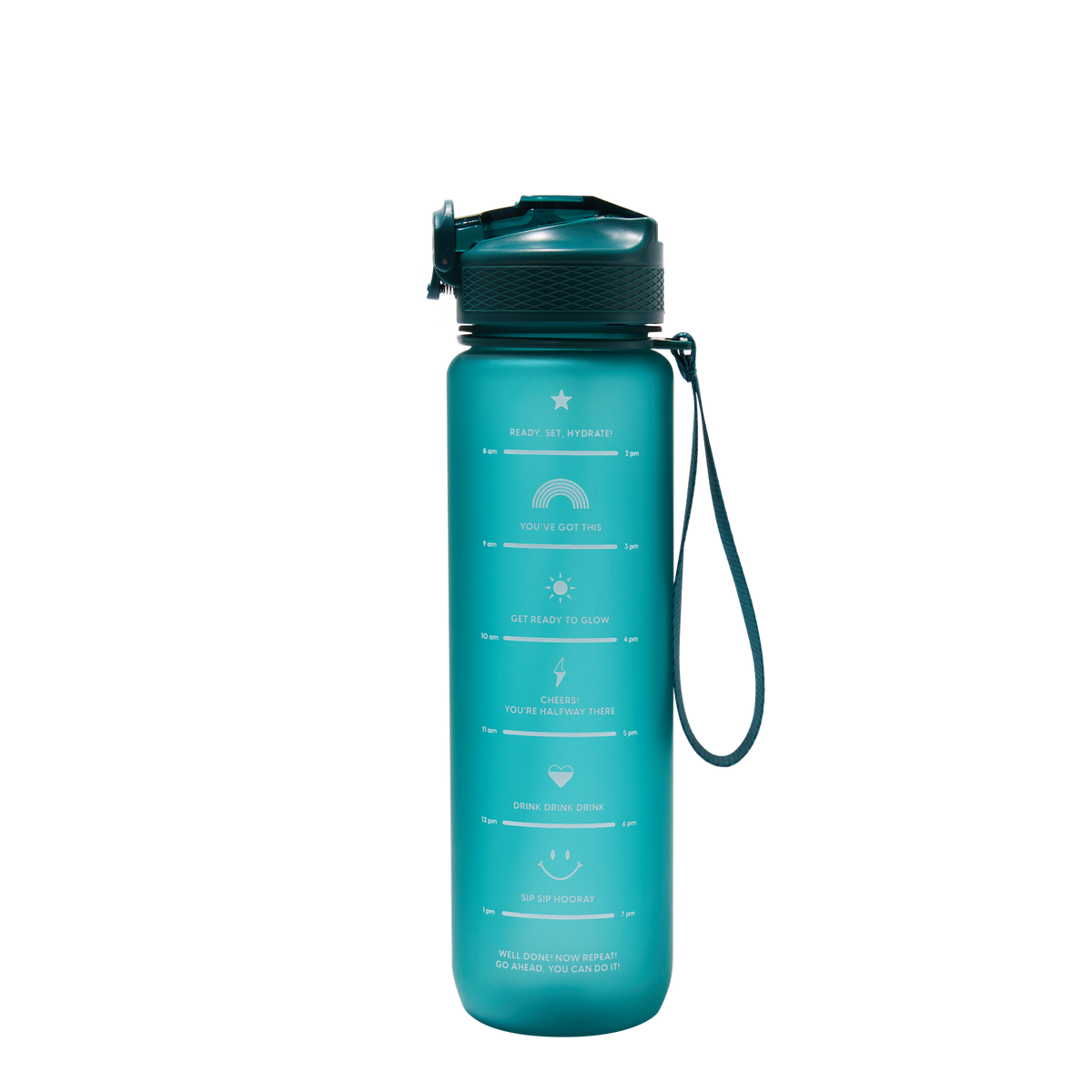 New Reebok Sports Hydration Water Bottle Athletic Drink Fitness