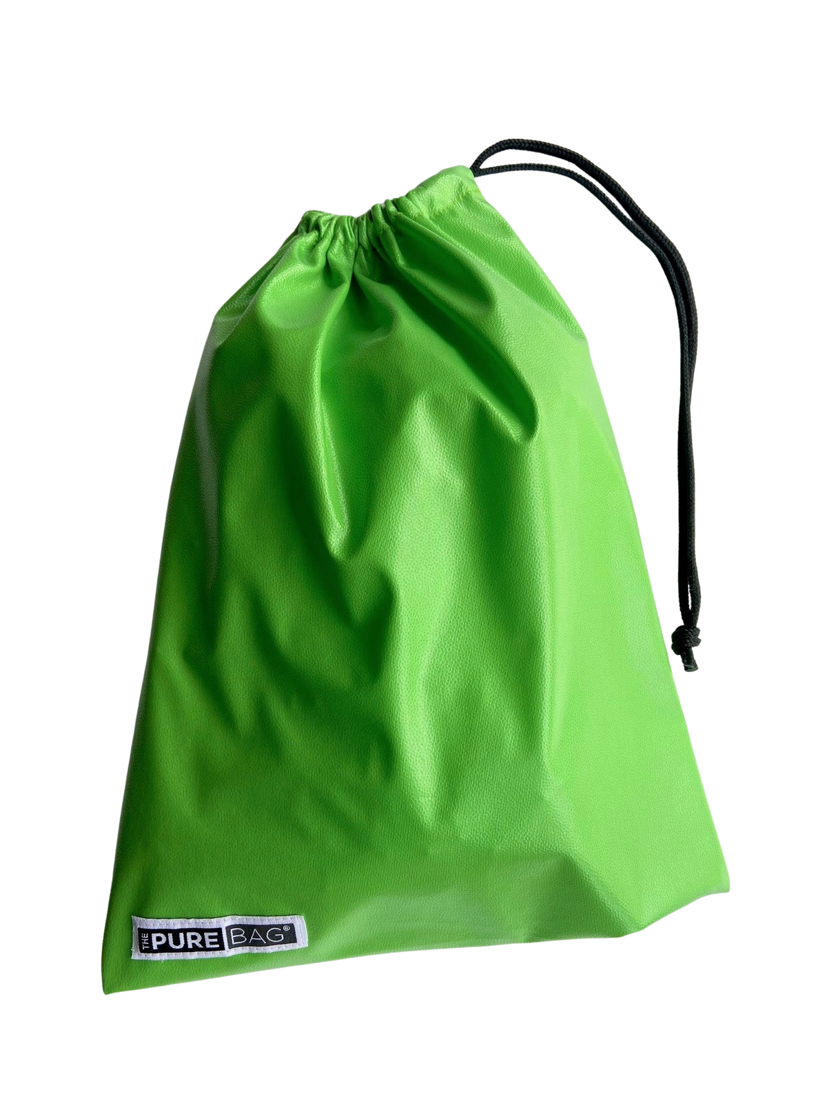 ThePureBag® Hypo-Microbial Cinch Bag green