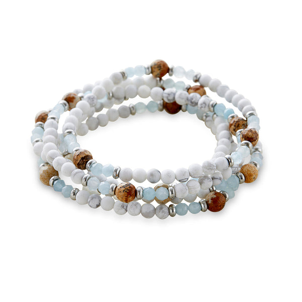Silver & Sage Peace & Presence Bracelets